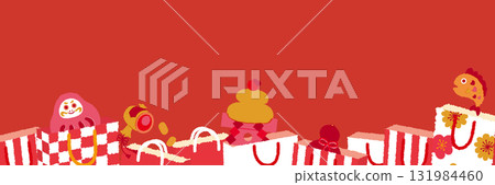 新年特賣幸運符插圖 新年特賣幸運符插圖 131984460