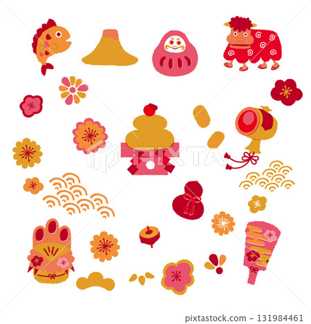 插圖集的幸運符 插圖集的幸運符 131984461