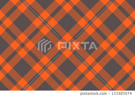 Fibre fabric texture seamless, overlayed vector pattern check. Intense tartan background plaid textile in pastel and dark colors. 131985074