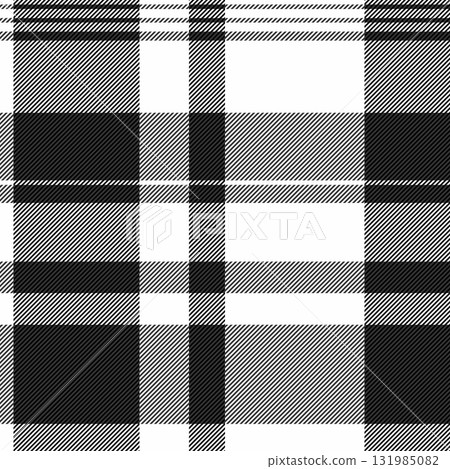 Classic tartan pattern with a modern edge. Black and white checkered design provides timeless elegance. Ideal for backgrounds, textiles, and creative projects. Classic tartan pattern with a modern edge. Black and white checkered design provides timeless elegance. Ideal for backgrounds, textiles, and creative projects. 131985082