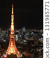 Tokyo Tower from Azabudai Hills 131985771