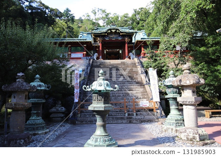 久能山東照宮、靜岡縣、駿河、中央無線電塔、日本平數字塔 久能山東照宮、靜岡縣、駿河、中央無線電塔、日本平數字塔 131985903