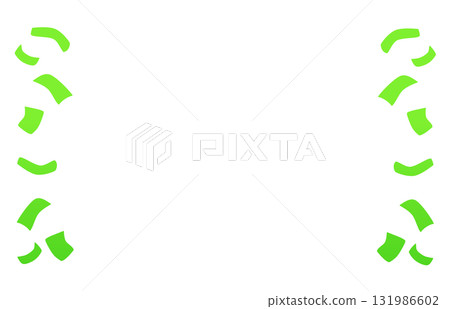 散紙剪影框（綠色） 131986602