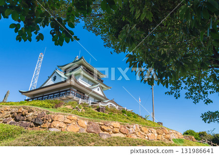 Komakiyama Castle, a stone fortress built by Oda Nobunaga, where excavations continue (Komaki City, Aichi Prefecture) 131986641