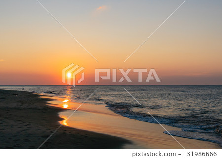 淡水 沙崙日落 淡水 沙崙日落 131986666