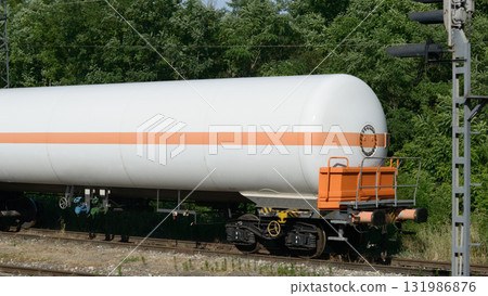 Pressurized Gas Transport Railcar 131986876