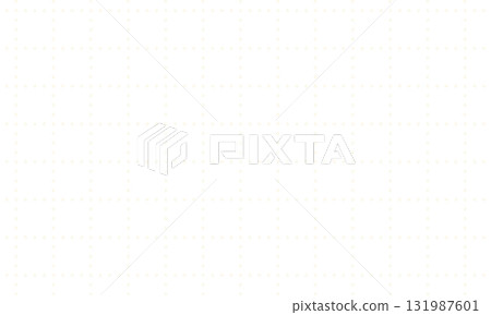 Square grid lines with rice grain marks arranged at different angles 131987601