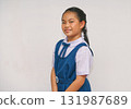 Confident Student in Uniform 131987689