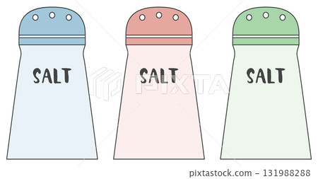 SALT 標誌調味圖示集（3 種顏色） 131988288