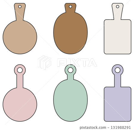 切菜板圖示 6 件套 切菜板圖示 6 件套 131988291