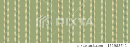 Pure background texture vertical, italian seamless stripe pattern. Delicate lines fabric vector textile in pastel and moccasin colors. 131988741