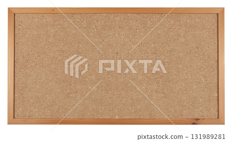 Simple cork board frame 131989281