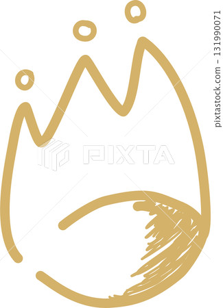 Royal crown of gold king and queen Royal crown of gold king and queen 131990071