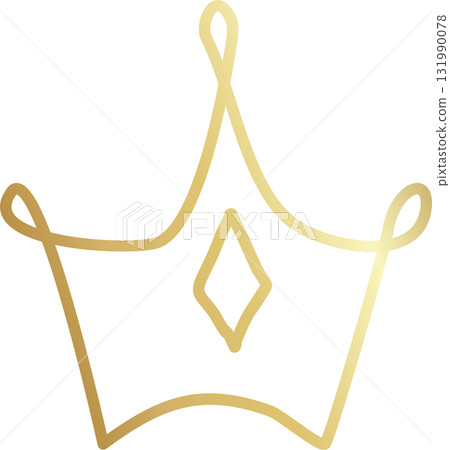 Royal crown of gold king and queen Royal crown of gold king and queen 131990078