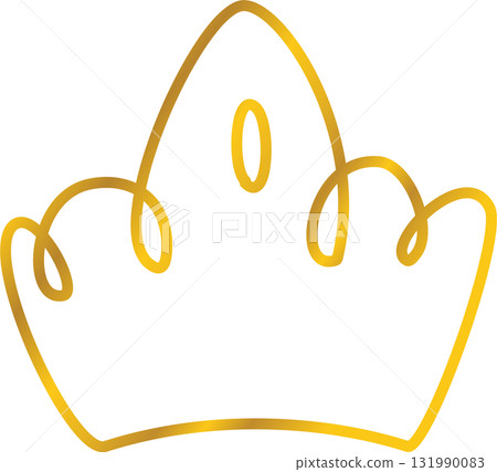 Royal crown of gold king and queen Royal crown of gold king and queen 131990083
