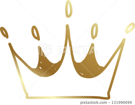 Royal crown of gold king and queen Royal crown of gold king and queen 131990099