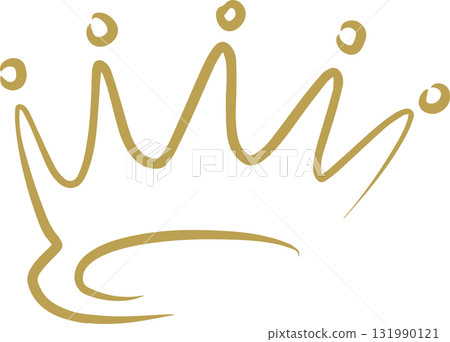 Royal crown of gold king and queen Royal crown of gold king and queen 131990121