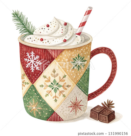 Patchwork Hot Cocoa Drink 131990156
