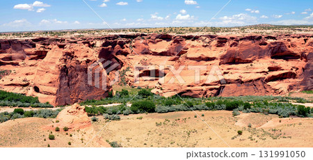 Surrounding Terrain, Cliffs, and Valley Canyon De Chelly Arizona 131991050