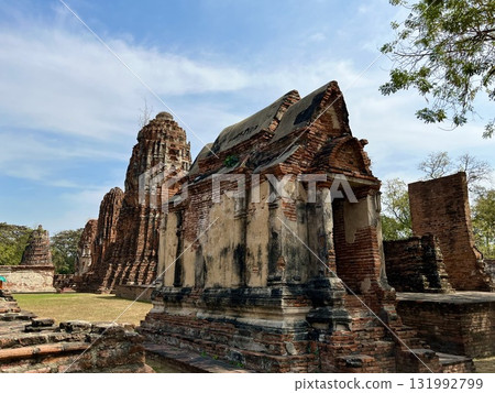 泰國大城府瑪哈泰寺，世界遺產 131992799