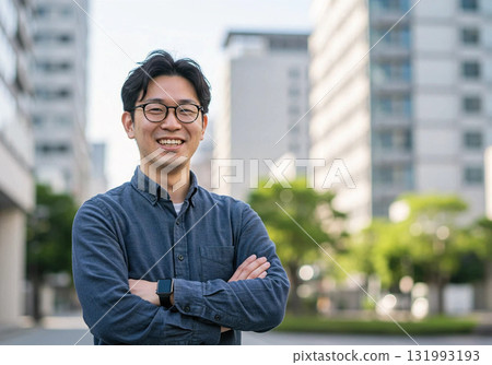 商人總統雙手抱胸 131993193