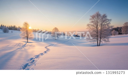Winter scenery 131993273