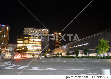 Night view of Kumamoto Station, October 2025 131995897