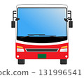 Tourist bus seen from the front 131996541