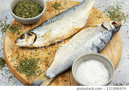 Tasty dried stockfish. 131996974