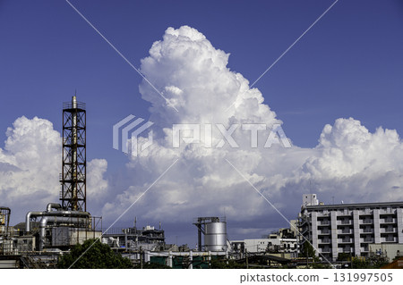 Izumo floating in blue sky 131997505