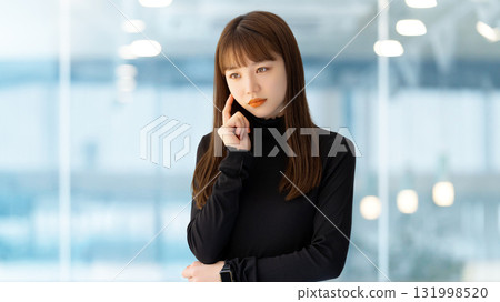 善於思考的女性/女商人 善於思考的女性/女商人 131998520