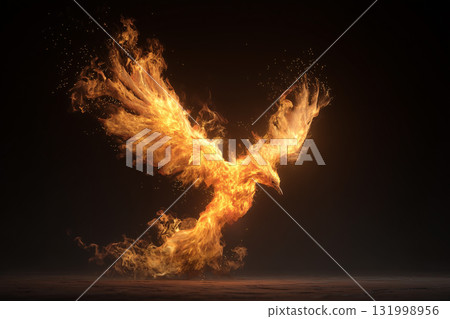 Phoenix firebrid rising from the ashes 131998956