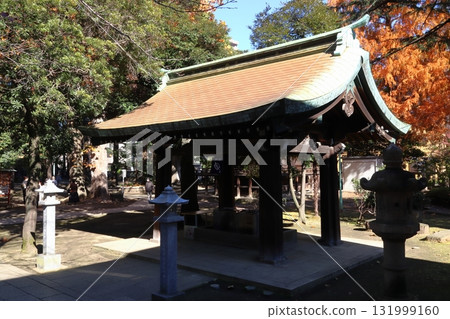 Autumn at Kawaguchi Shrine: Chozuyasha (Kawaguchi City, Saitama Prefecture) Autumn at Kawaguchi Shrine: Chozuyasha (Kawaguchi City, Saitama Prefecture) 131999160