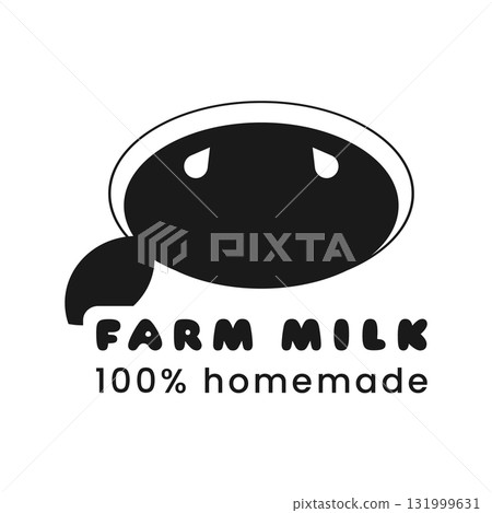 Infographics highlight the benefits of environmental conservation alongside the promotion of homemade farm milk. Focus on organic farming, health, and sustainable practices to enjoy fresh milk. 131999631