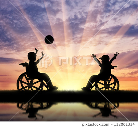 Beautiful cloudy evening sky 132001334