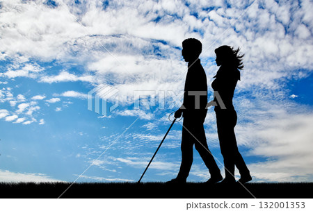 Beautiful cloudy sky 132001353