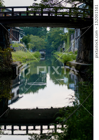 A waterway landscape: Hachimanbori in Omihachiman 132001581
