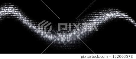Silver halftone background, abstract glittering dots backdrop, disco texture design, shiny confetti banner. Silver halftone background, abstract glittering dots backdrop, disco texture design, shiny confetti banner. 132003578