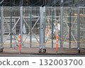 Construction site entrance caster gate image 132003700