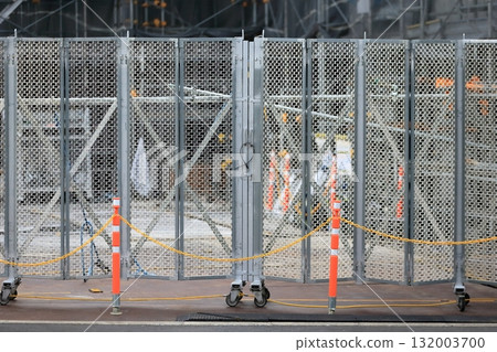 施工現場入口腳輪門圖像 132003700