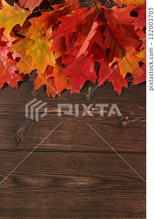 Hello, Autumn A vibrant autumn abstract composition with maple leaves, a beautiful still life, and a Thanksgiving concept, banner and design template, greeting card, and greetings Hello, Autumn A vibrant autumn abstract composition with maple leaves, a beautiful still life, and a Thanksgiving concept, banner and design template, greeting card, and greetings 132003705