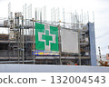 Image of safety flag at construction site 132004543