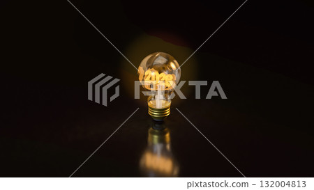The  2026 in light bulb for Business concept 3d Rendering. 132004813