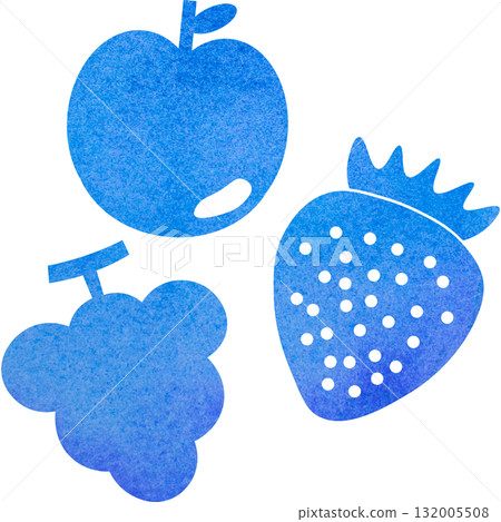 Beautiful watercolor fruit icon image illustration Beautiful watercolor fruit icon image illustration 132005508