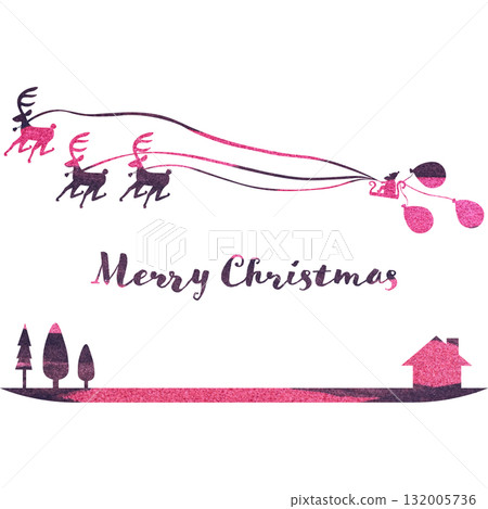 Beautiful watercolor Christmas icon image illustration Beautiful watercolor Christmas icon image illustration 132005736