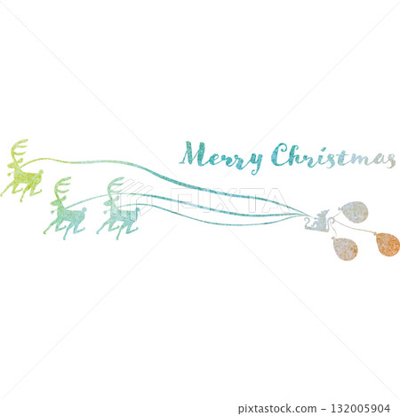 Beautiful watercolor Christmas icon image illustration Beautiful watercolor Christmas icon image illustration 132005904
