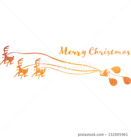 Beautiful watercolor Christmas icon image illustration Beautiful watercolor Christmas icon image illustration 132005961