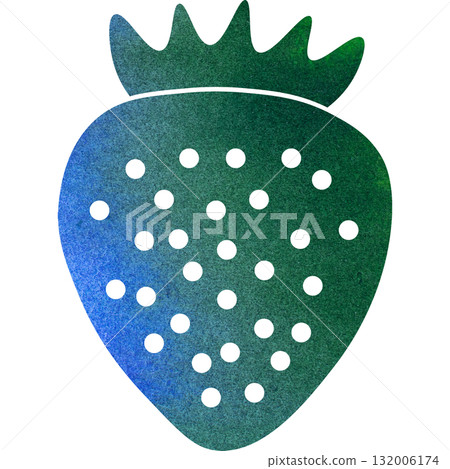 Beautiful watercolor strawberry icon image illustration Beautiful watercolor strawberry icon image illustration 132006174