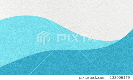 Abstract white, blue, turquoise texture paper background, wavy layers, gradient. Wave pattern for banner Abstract white, blue, turquoise texture paper background, wavy layers, gradient. Wave pattern for banner 132006379