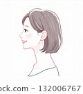 fashionable woman icon 132006767